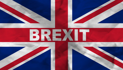 Fototapeta premium Brexit Konzept - Großbritannien verlässt die Europäische Union