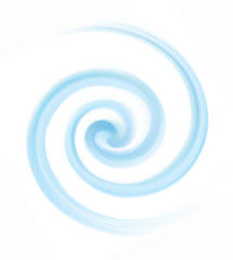 Vector background of blue swirling water texture