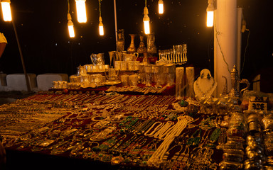 Antique product night market goa - obrazy, fototapety, plakaty