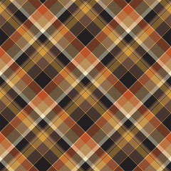 Tartan scotland seamless plaid pattern vector. Retro background fabric. Vintage check color square geometric texture.