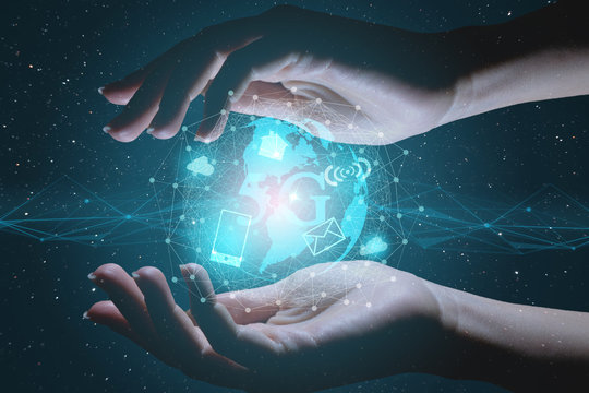 the concept of modern technologies and the development of the Internet, the fifth generation of mobile communications, improving the quality of the services provided