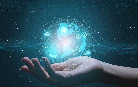 the concept of modern technologies and the development of the Internet, the fifth generation of mobile communications, improving the quality of the services provided