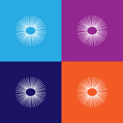 sea urchin icon. Element of popular sea animals icon. Premium quality graphic design. Signs, symbols collection icon for websites, web design