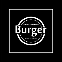 burger icon isolated on white background