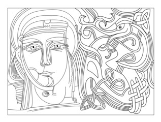 set of elements for design