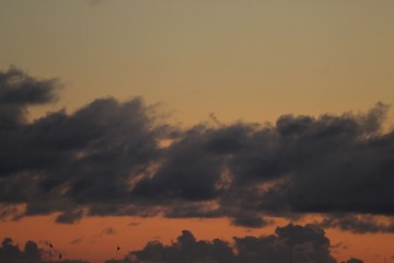 beautiful sunset clouds 