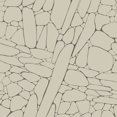 vector seamless texture of masonry wall