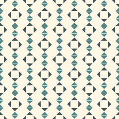 Hanging garland background. Crystal pendant motif. Ethnic and tribal seamless pattern with lozenges and diamonds.