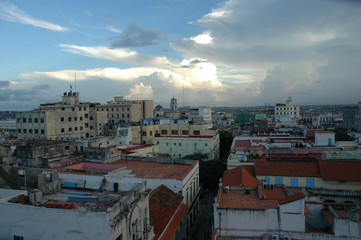 view of the city la Havana cuba
