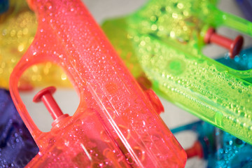 Colorful Water guns for summer time fun