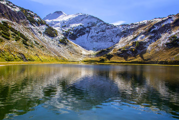Fototapeta premium Seekarsee in Zauchensee