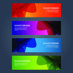 Fototapeta premium Vector Abstract design banner web templateVector Abstract design banner web templateVector Abstract design banner web templateVector Abstract design banner web template