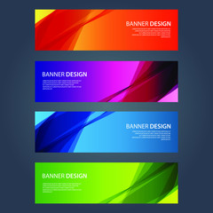 Vector Abstract design banner web templateVector Abstract design banner web templateVector Abstract design banner web templateVector Abstract design banner web template