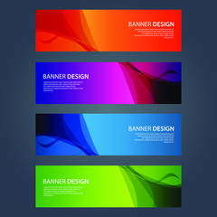 Fototapeta premium Vector Abstract design banner web templateVector Abstract design banner web templateVector Abstract design banner web templateVector Abstract design banner web template