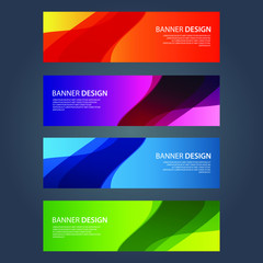 Fototapeta premium Vector Abstract design banner web templateVector Abstract design banner web templateVector Abstract design banner web templateVector Abstract design banner web template