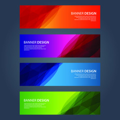 Naklejka premium Vector Abstract design banner web templateVector Abstract design banner web templateVector Abstract design banner web templateVector Abstract design banner web template