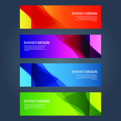 Vector Abstract design banner web templateVector Abstract design banner web templateVector Abstract design banner web templateVector Abstract design banner web template
