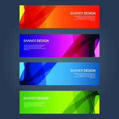 Fototapeta premium Vector Abstract design banner web templateVector Abstract design banner web templateVector Abstract design banner web templateVector Abstract design banner web template