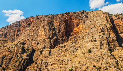 Fototapeta premium Ionian Sea the island mountain
