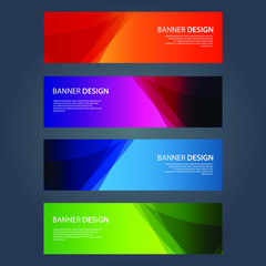 Fototapeta premium Vector Abstract design banner web templateVector Abstract design banner web templateVector Abstract design banner web templateVector Abstract design banner web template