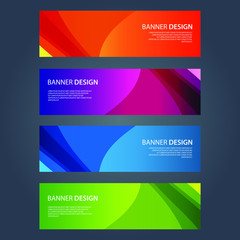 Vector Abstract design banner web templateVector Abstract design banner web templateVector Abstract design banner web templateVector Abstract design banner web template