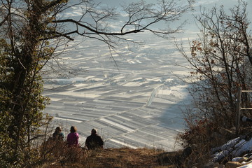 Wanderung im s&uuml;dtiroler Winter