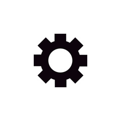cogwheel icon, Setting gear symbol