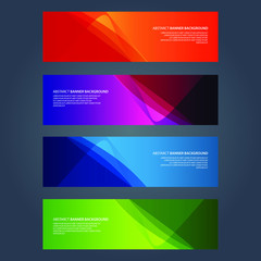 Vector Abstract design banner web template