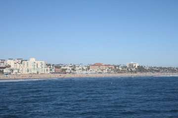 panoramic view of  beach city