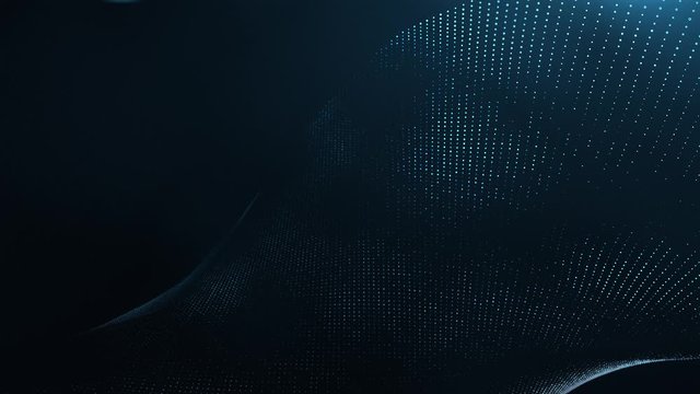 Abstract Particle Background