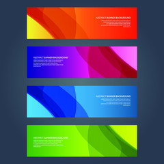 Vector Abstract design banner web template
