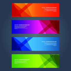 Vector Abstract design banner web template