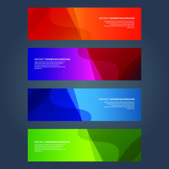 Vector Abstract design banner web template