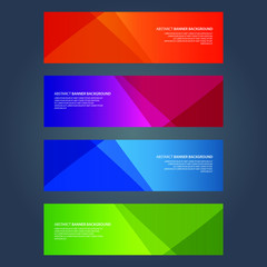 Vector Abstract design banner web template
