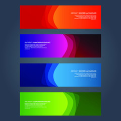 Vector Abstract design banner web template