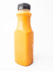 Water bottles containing various colors