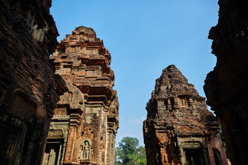 Preah Ko is a famous landmark in Siem Reap, Cambodia.