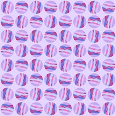 Abstract hand-drawn repeating shapes. Vector seamless pattern design.