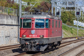 Obraz premium スイス国鉄の電車