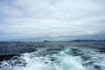 Atlantic Ocean off the coast of Ireland.