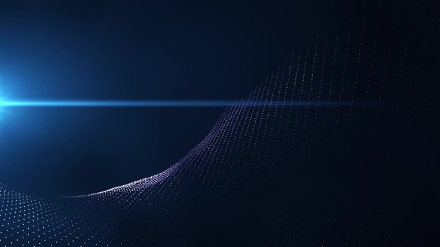 Abstract Particle Background