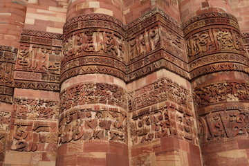 インドの伝統建築、世界遺産クトゥブ・ミナール