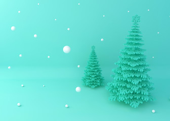 Display background for product presentation, Christmas tree