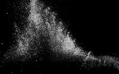 glitter lights grunge black and white background for graphic design resources.