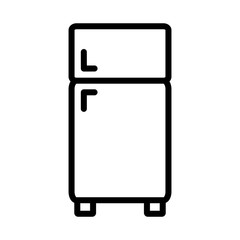 Refrigerator Icon Vector Design Template