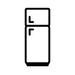 Refrigerator Icon Vector Design Template