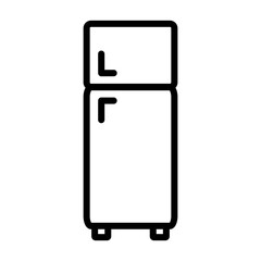 Refrigerator Icon Vector Design Template
