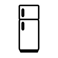 Refrigerator Icon Vector Design Template