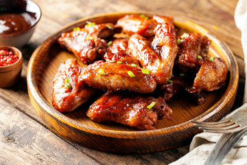 Baked chicken wings
