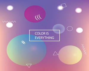 Inspiring colorful modern background.